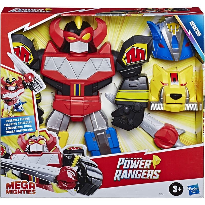 Personaggi serie Tv e Super eroi Power Rangers Ultra Megazord, Mega Mighties