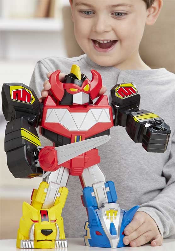Personaggi serie Tv e Super eroi Power Rangers Ultra Megazord, Mega Mighties
