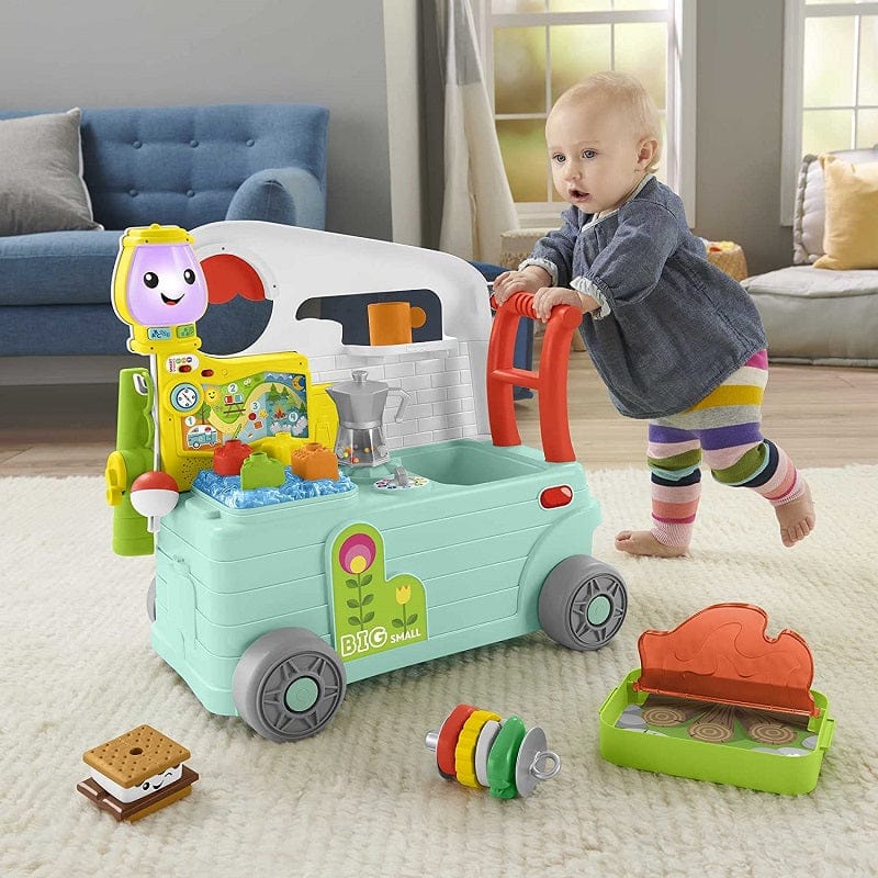 Fisher-Price Ridi e Impara, Primi Passi Camper 3-in-1, Giocattolo – The  Toys Store