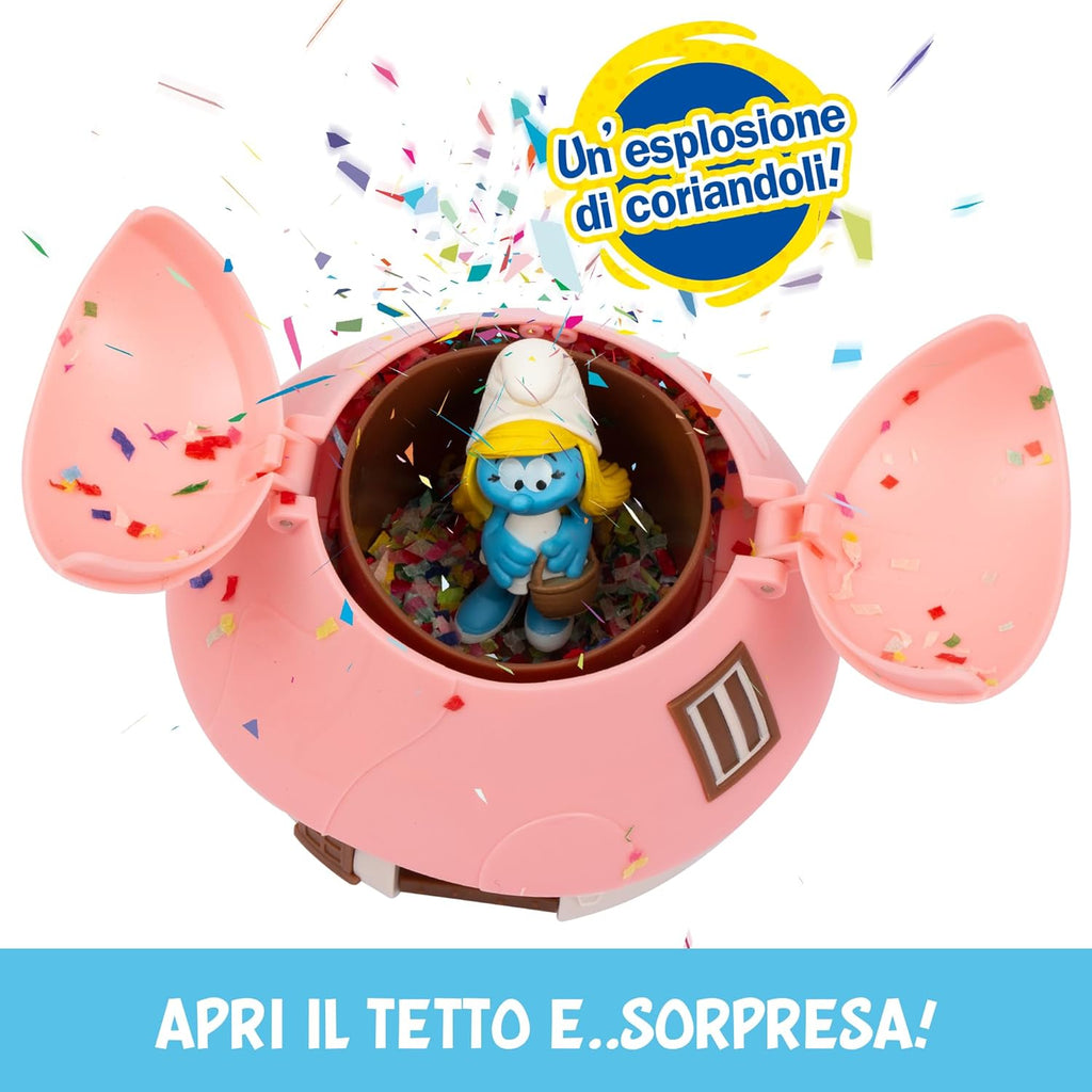 Giochi Preziosi- I Puffi Casette con Personaggi