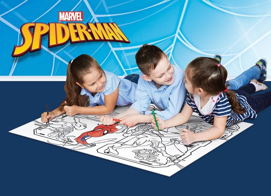 Puzzle Puzzle Spiderman 108 pezzi con lato Colorabile
