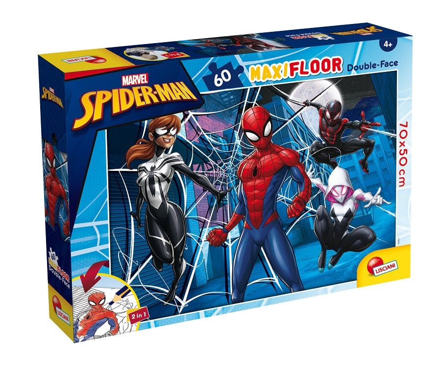 Puzzle Puzzle Spiderman 60 pezzi con lato Colorabile