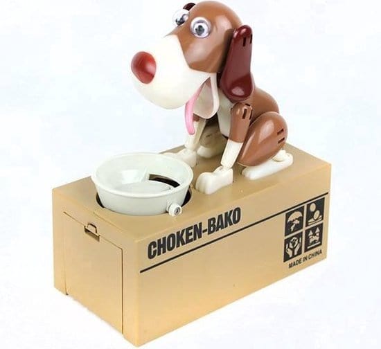 Salvadanaio A Forma Di Cagnolino, Salvadanaio Elettronico Cane - Foto 4