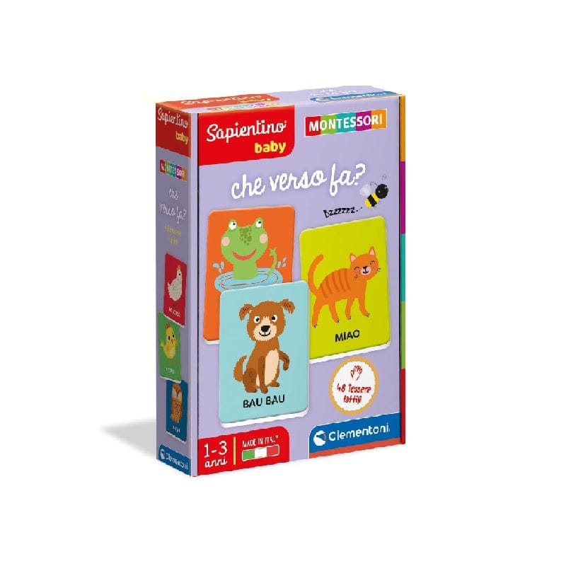 Giocattoli educativi Sapientino Baby Montessori - Clementoni