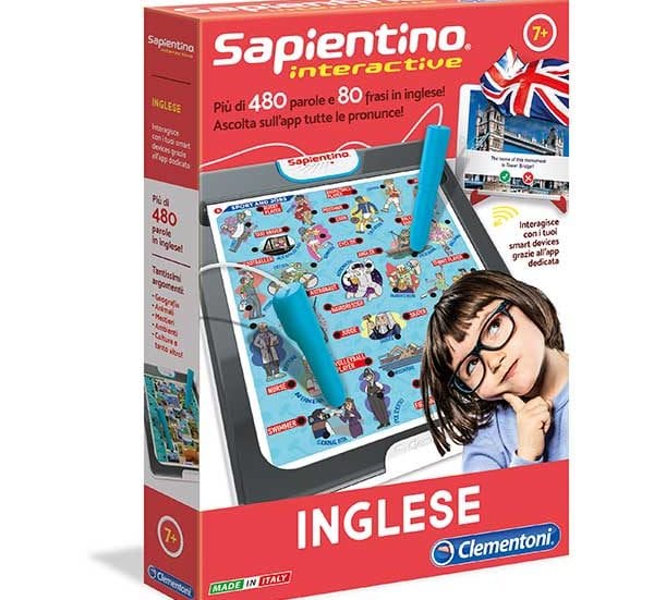 Giocattolo educativo Clementoni- Sapientino interattivo- Inglese Clementoni- Sapientino interattivo- Inglese