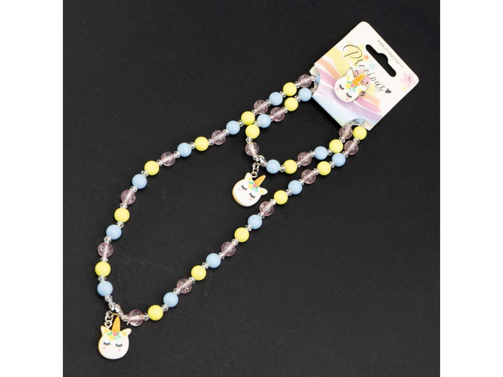 Giocattoli Fashion Collana, Bracciale e Anello Bambina Unicorno