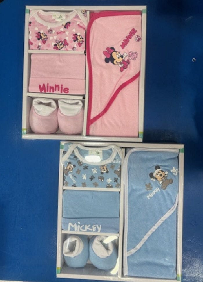 Abbigliamento Disney Baby Gift Box Mickey e Minnie Mouse Disney Baby Gift Box Mickey e Minnie Mouse