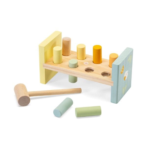 Giocattoli musicali Il Mio Primo Batti Batti Gioco con Martello +12 Mesi -Sevi Il Mio Primo Batti Batti Gioco con Martello +12 Mesi -Sevi