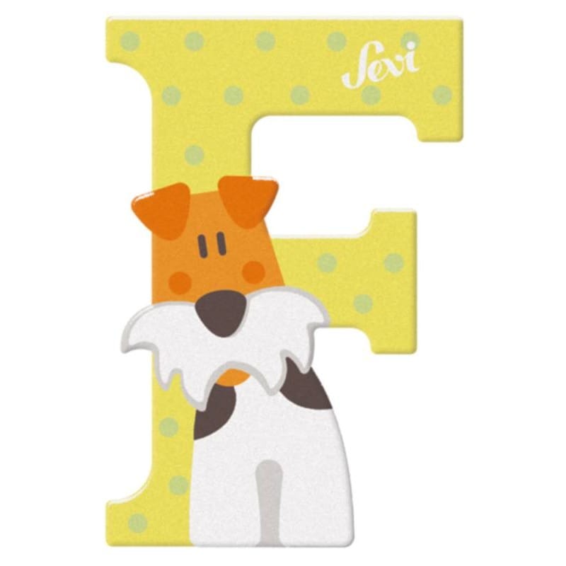 Giochi con l'alfabeto Sevi Alfabeto Animali, Lettere in Legno decorate a mano da 9,5 cm Sevi Alfabeto Clown, Lettere in Legno decorate a mano 