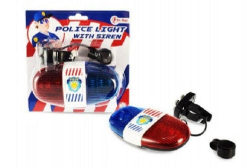 Accessori per biciclette Luce per bici sonora della Polizia Luce per bici sonora della Polizia