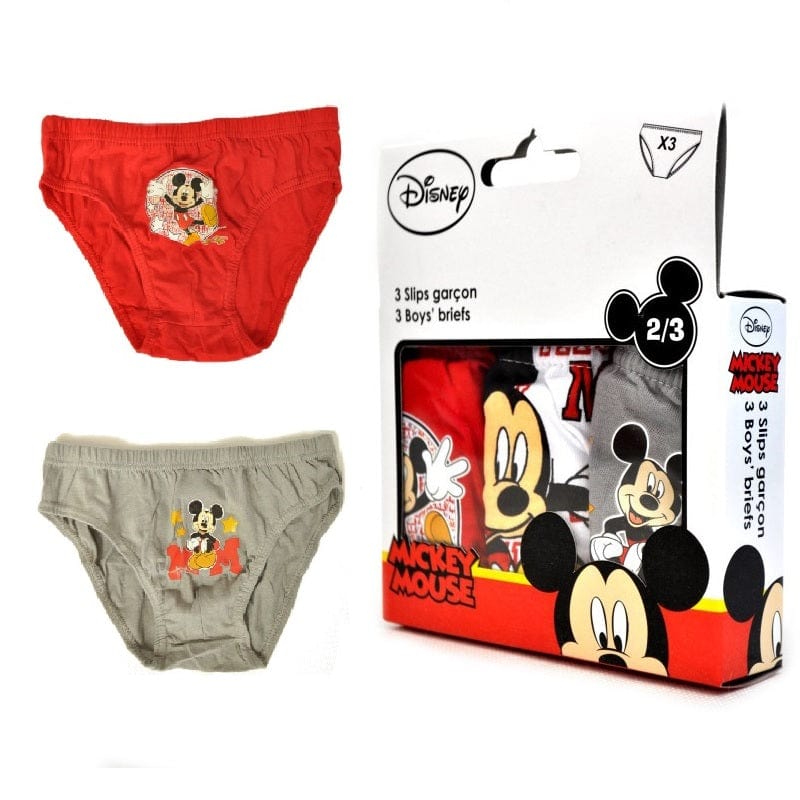 Abbigliamento Set Intimo 3 Slip Bambino Set Intimo 3 Slip Bambino