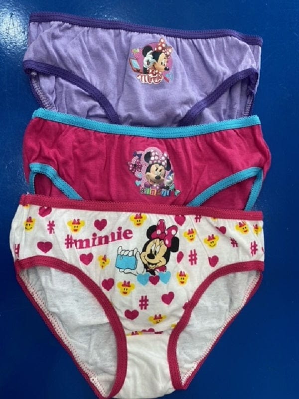 Set Intimo 3 Slip Minnie Mouse