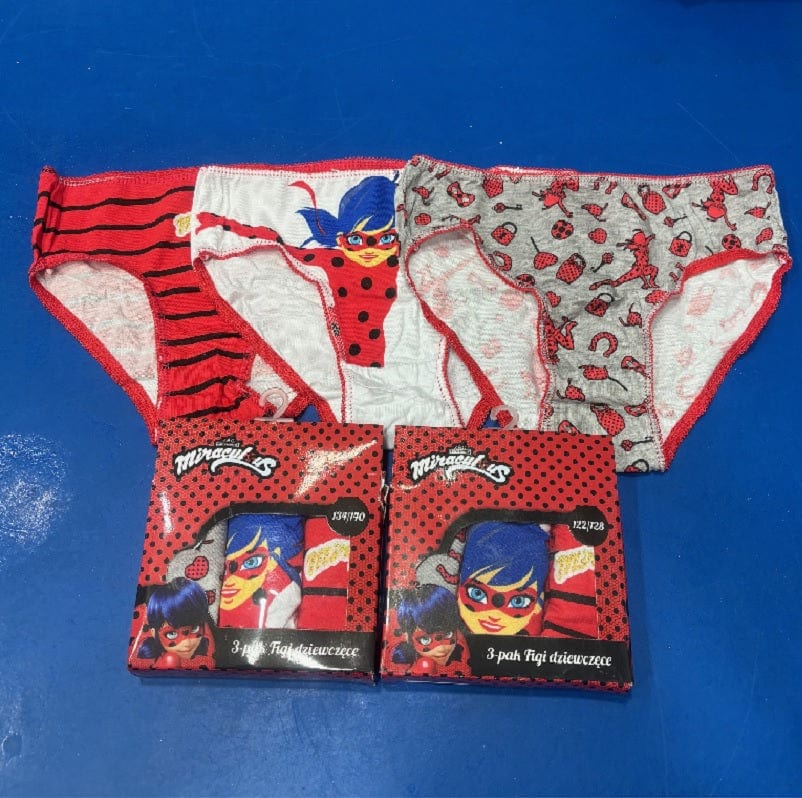 Abbigliamento Set Intimo 3 pezzi Slip Bambina Set Intimo 3 pezzi Slip Bambina