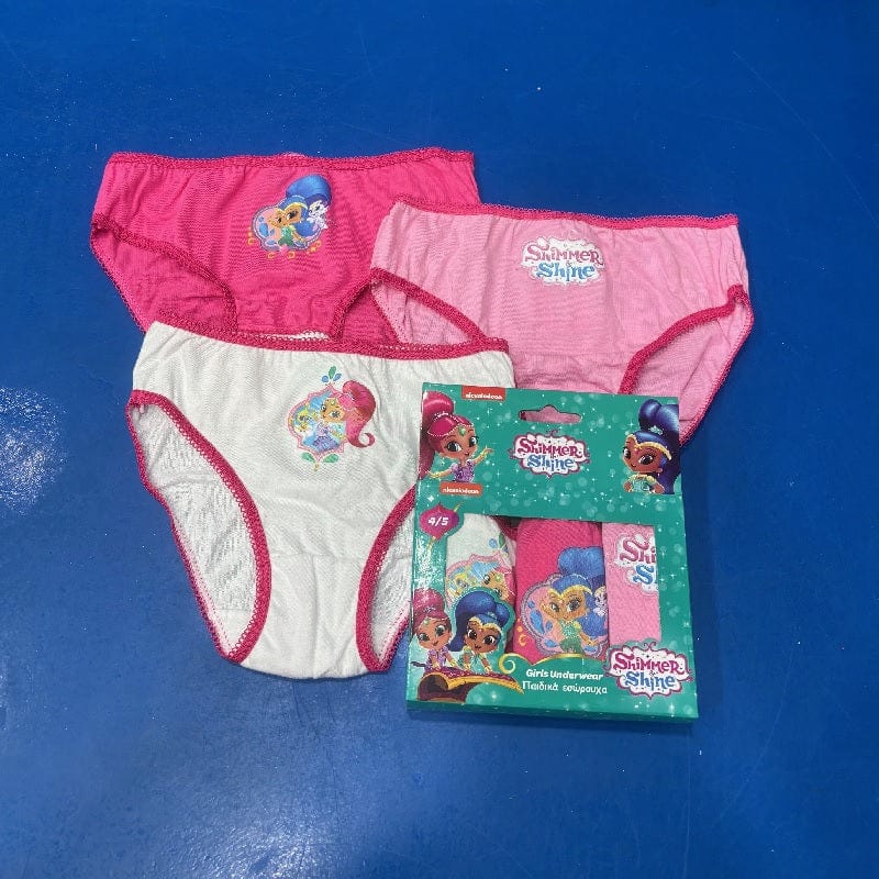 Abbigliamento Set Intimo 3 pezzi Slip Bambina Set Intimo 3 pezzi Slip Bambina