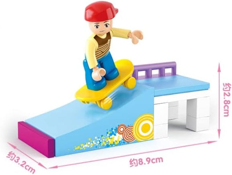Costruzioni giocattolo Set di costruzione Sluban Skater 23 PCS Set di costruzione Sluban Skater 23 PCS