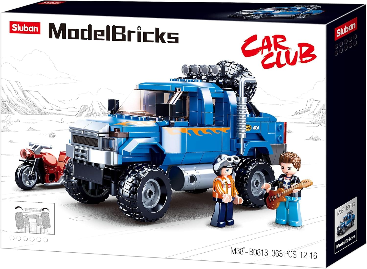 Set Costruzioni M38-B0897 Per Bambine Da 6 Anni In Su – 247 Pezzi – Gioco Creativo E Durevole