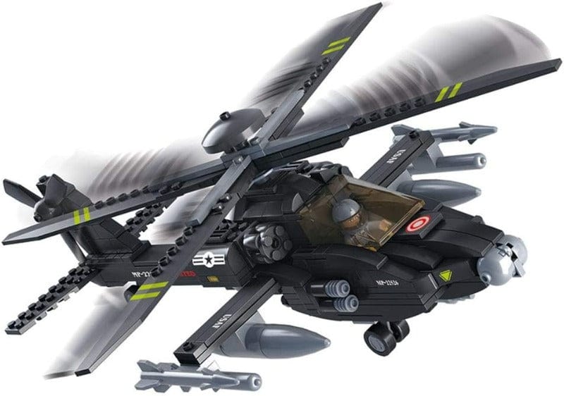 Costruzioni Sluban Costruzioni Elicottero Apache 293 pezzi