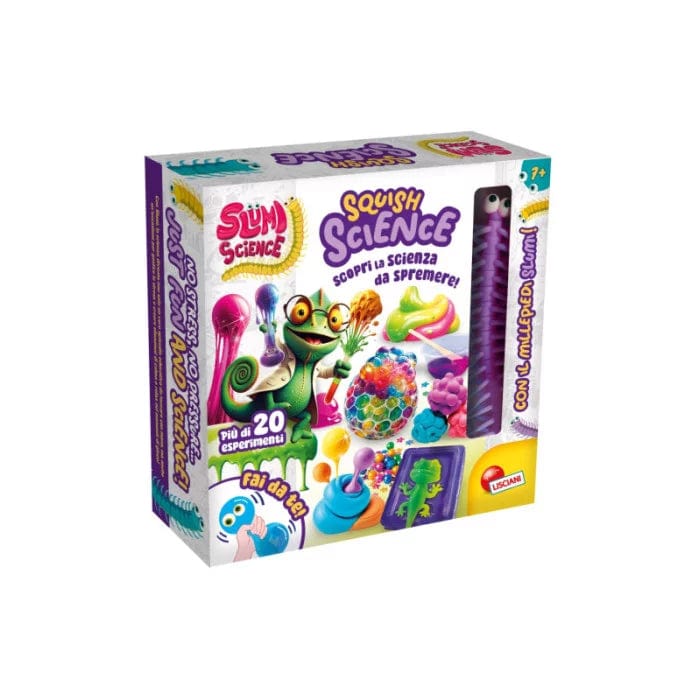 Lisciani - SLUMI Science Pocket – Squishy Axolotl – wetenschappelijke experimentenset voor kinderen vanaf 6 jaar – doe-het-zelf set voor het maken van een axolotl – wetenschappelijk spel en chemie Lisciani - SLUMI Science Pocket – Squishy Axolotl – wetenschappelijke experimentenset voor kinderen vanaf 6 jaar – doe-het-zelf set voor het maken van een axolotl – wetenschappelijk spel en chemie