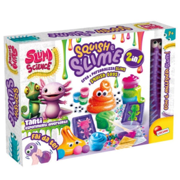 Slime e squish Slumi Scienze- Squish e Slime 2 in 1 Lisciani Slumi Scienze- Squish e Slime 2 in 1 Lisciani