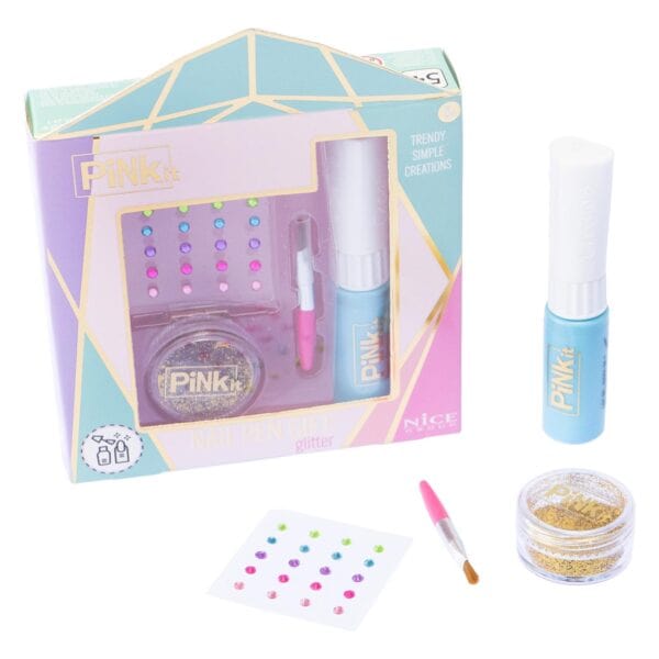 Trousse Pink It Nail Pen Gift, Set per Decorare Unghie Pink It Nail Pen Gift, Set per Decorare Unghie