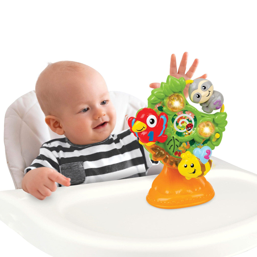 Giocattoli Infanzia Spinner Attività Musicale Luci e Suoni +6M