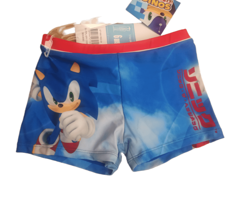 Costume da bagno Costume Mare Sonic Bambino Full Printed Costume Mare Sonic Bambino Full Printed