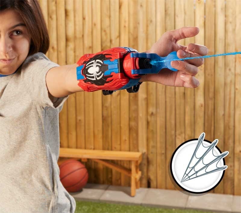 Giochi d'Imitazione Spiderman Guanto Spara ragnatele Real Webs, Blaster 2 in 1 Spiderman Guanto Spara ragnatele Real Webs, Blaster 2 in 1
