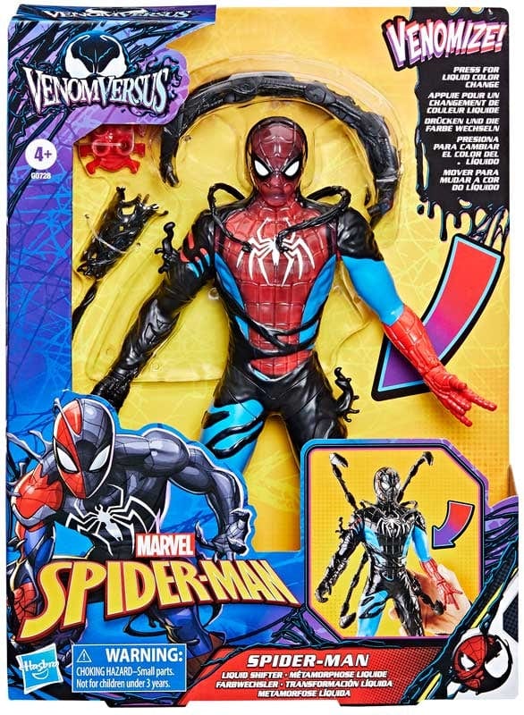 Action Figures Spiderman VenomVersus Liquid Shifter con Accessori Spiderman VenomVersus Liquid Shifter con Accessori