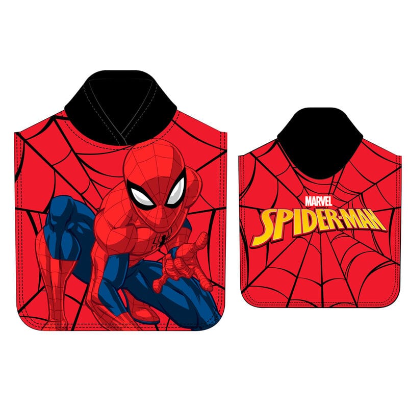Asciugamani da spiaggiae Teli Mare Telo Mare Poncho Spiderman Telo Mare Poncho Spiderman