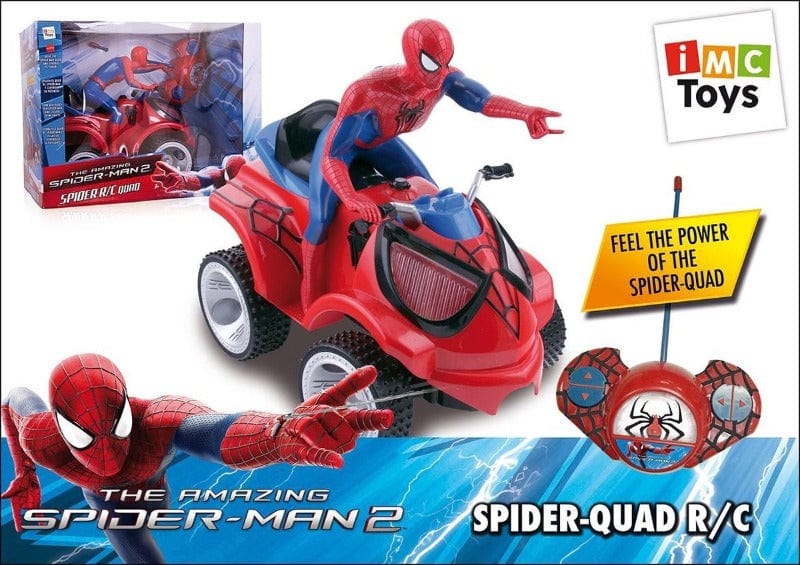 Bambole, playset e giocattoli Spiderman con Veicolo Telecomandato, La Macchina di Spider Man