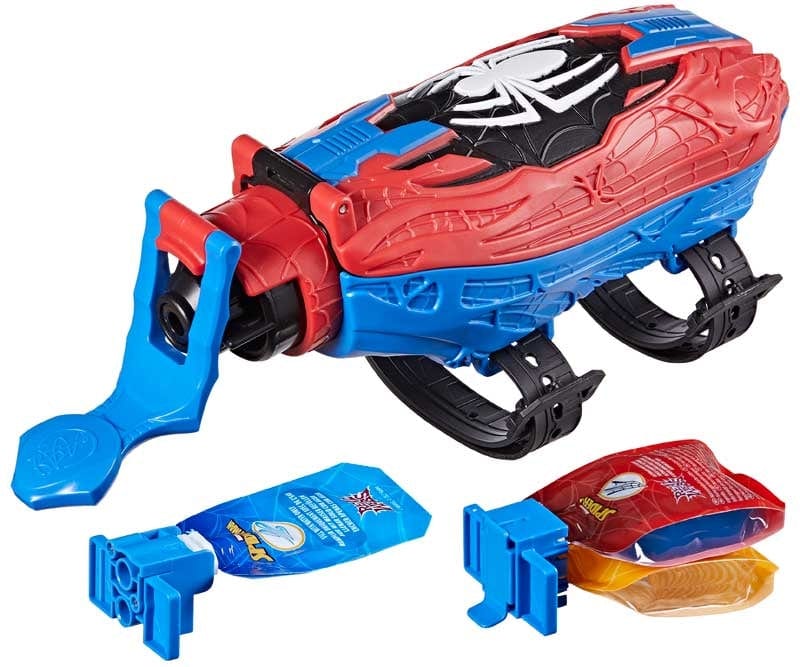 Giochi d'Imitazione Spiderman Guanto Spara ragnatele Real Webs, Blaster 2 in 1 Spiderman Guanto Spara ragnatele Real Webs, Blaster 2 in 1