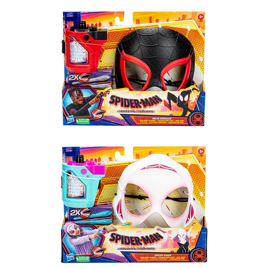 Spiderman Across the Universe, set Maschera con Bracciale Lanciatore – The  Toys Store