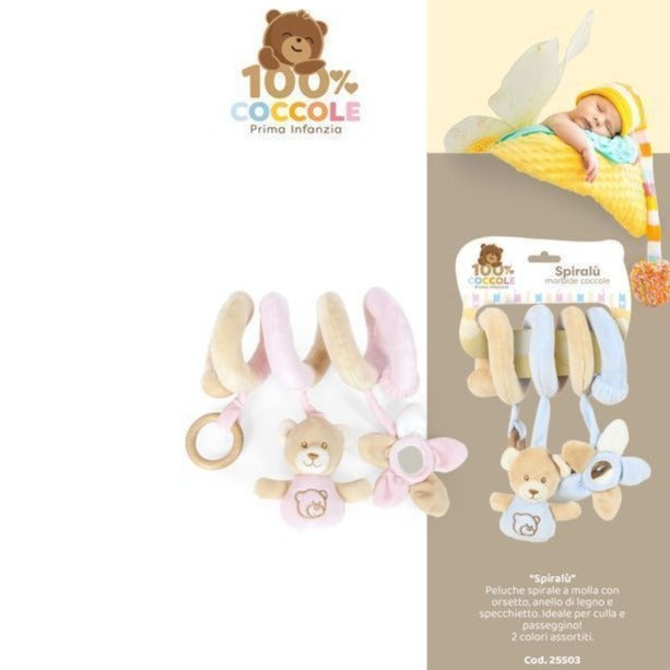Giocattolo A Spirale Per Passeggino - Con Musica, Peluche, Gomma Da Dentizione, Per Neonati 0-12 Mesi, Rosa - Foto 10