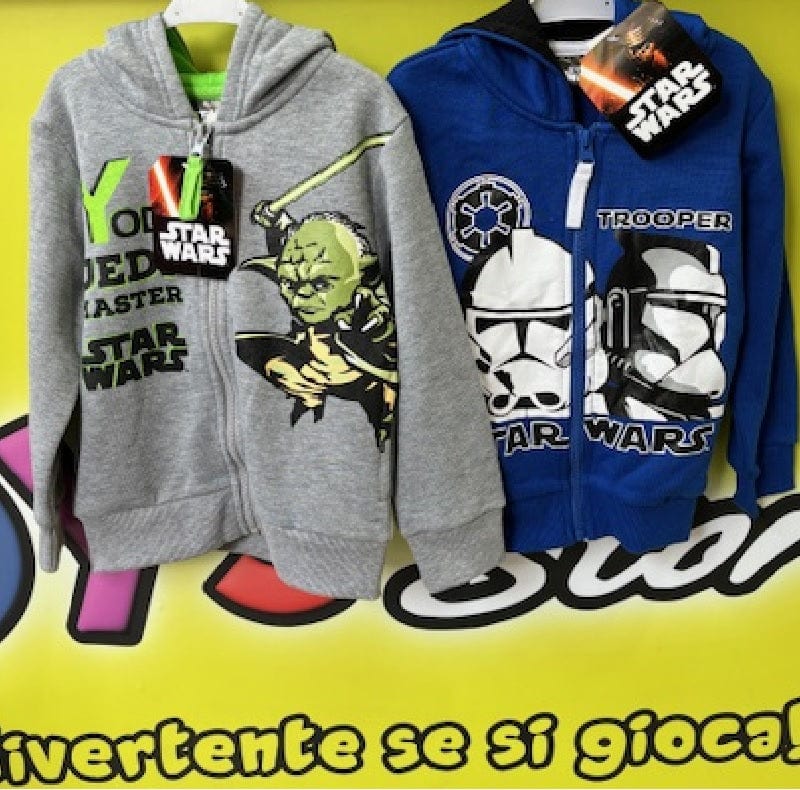Abbigliamento Star Wars Felpa con cappuccio e cerniera