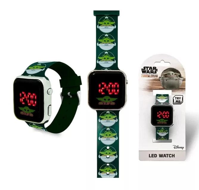 Giocattoli Star Wars Orologio Led per Bambini Mandalorian