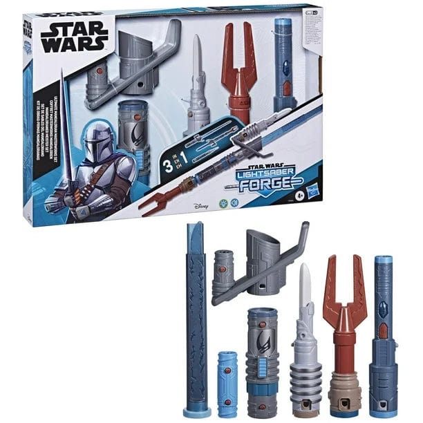Gadget e armi giocattolo Star Wars Lightsaber Forge, Spada Laser The Mandalorian