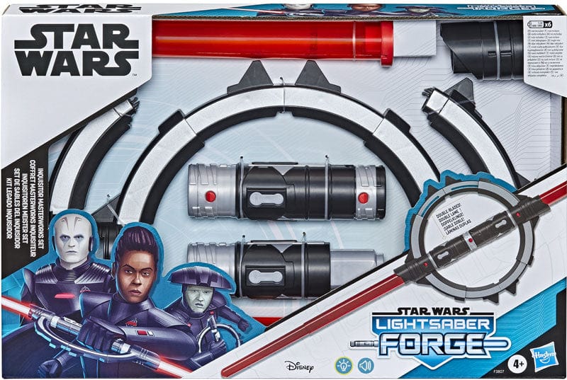 Gadget e armi giocattolo Star Wars Lightsaber Forge Inquisitor Master, Spada Laser Doppia