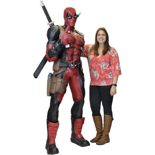 Action figure Statua Deadpool 185cm su Licenza Ufficiale Marvel scala 1:1 - NECA Statua Deadpool 185cm su Licenza Ufficiale Marvel scala 1:1 - NECA
