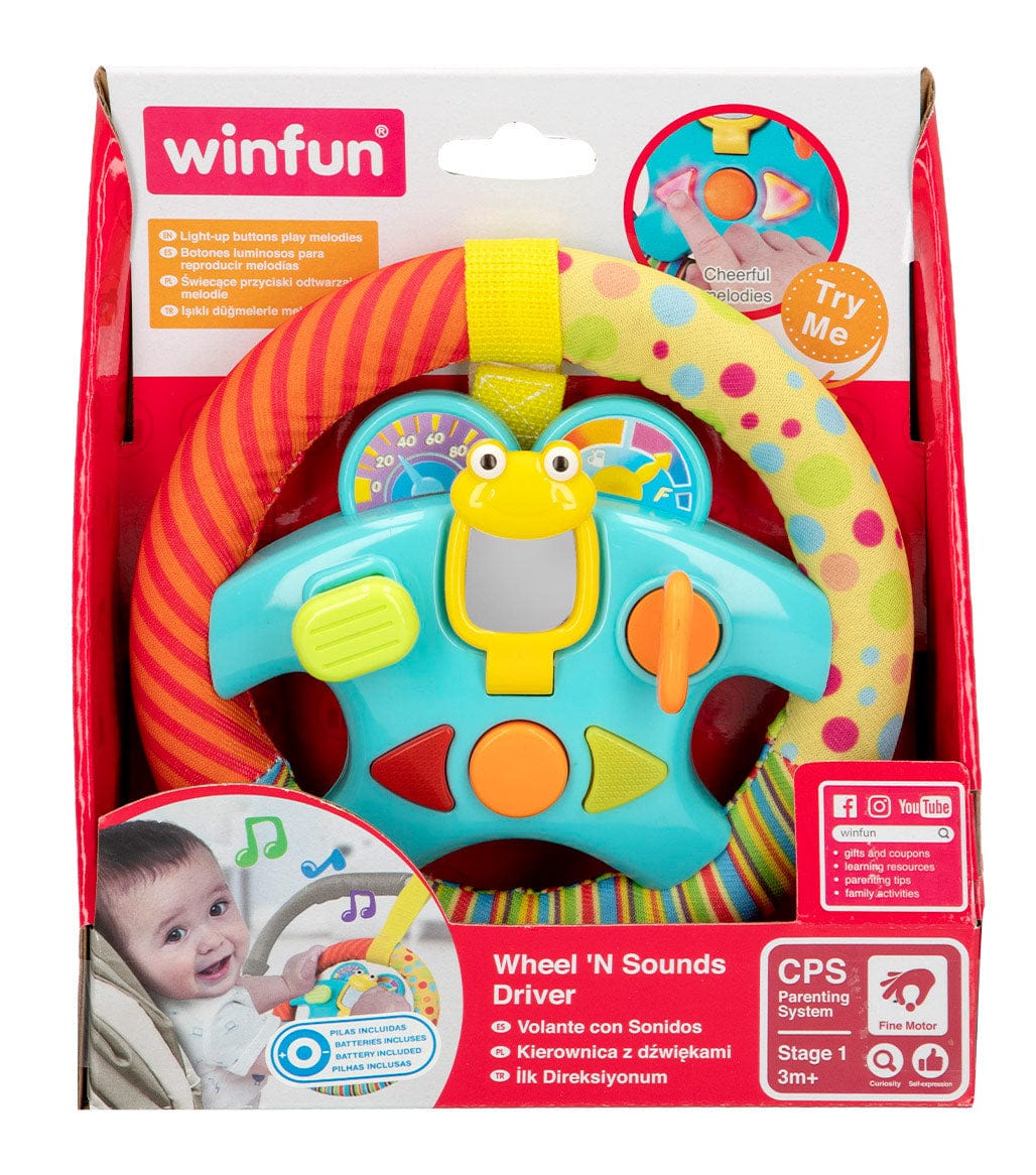 Volante Musicale per Bambini Sterzo Giocattolo The Toys Store