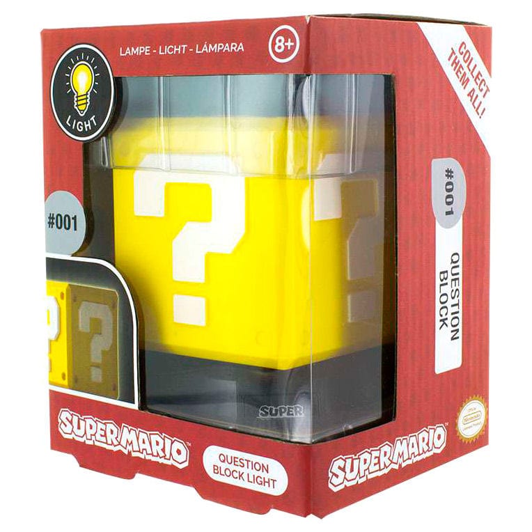 Dispositivi elettronici giocattolo Super Mario Lampada Question Block- Paladone Super Mario Lampada Question Block- Paladone