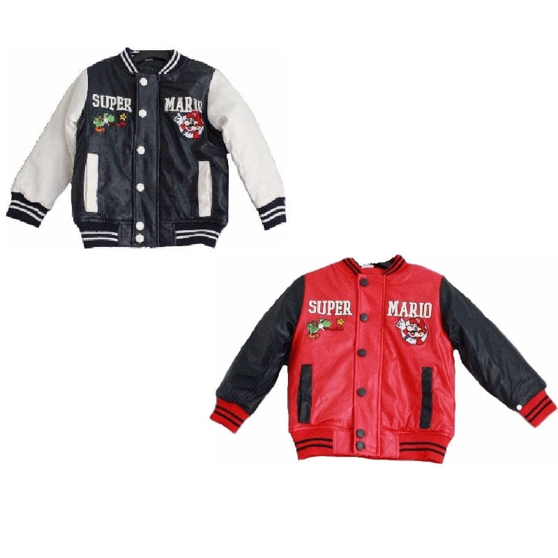 Abbigliamento Giubbotto Imbottito Super Mario in pelle