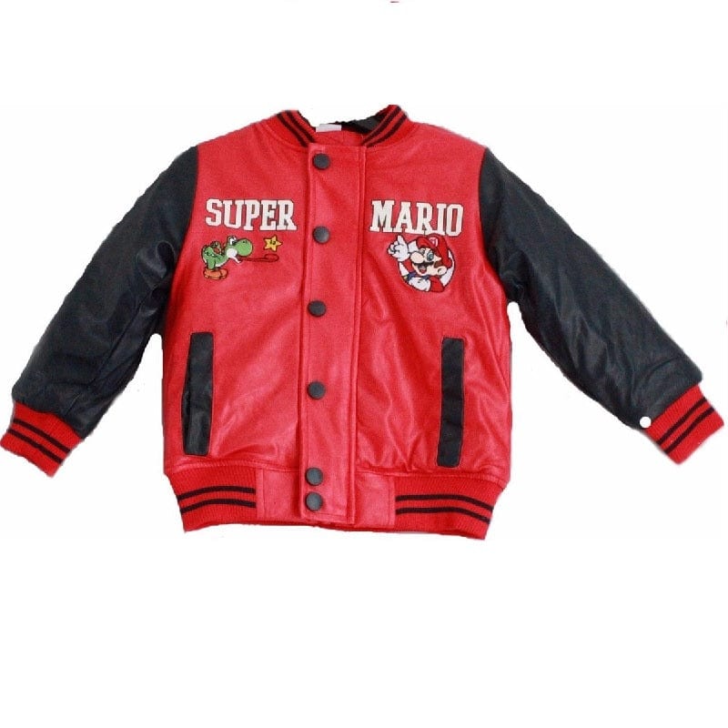 Abbigliamento Giubbotto Imbottito Super Mario in pelle