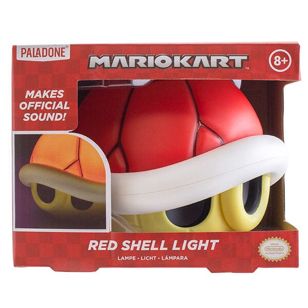 Dispositivi elettronici giocattolo Super Mario Lampada Guscio Rosso con Suono Ufficiale- Paladone Super Mario Lampada Guscio Rosso con Suono Ufficiale- Paladone