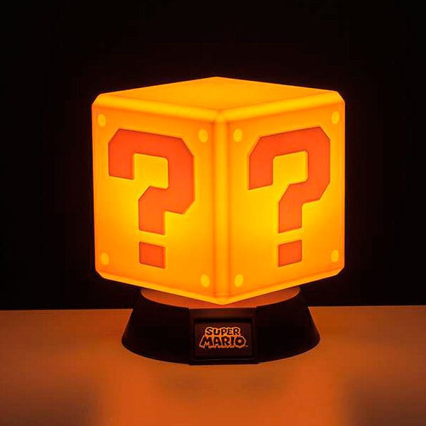 Dispositivi elettronici giocattolo Super Mario Lampada Question Block- Paladone Super Mario Lampada Question Block- Paladone