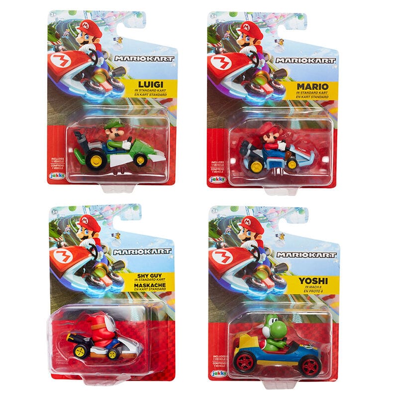 Action figure Super Mario Kart Veicoli in Assortimento Super Mario Kart Veicoli in Assortimento