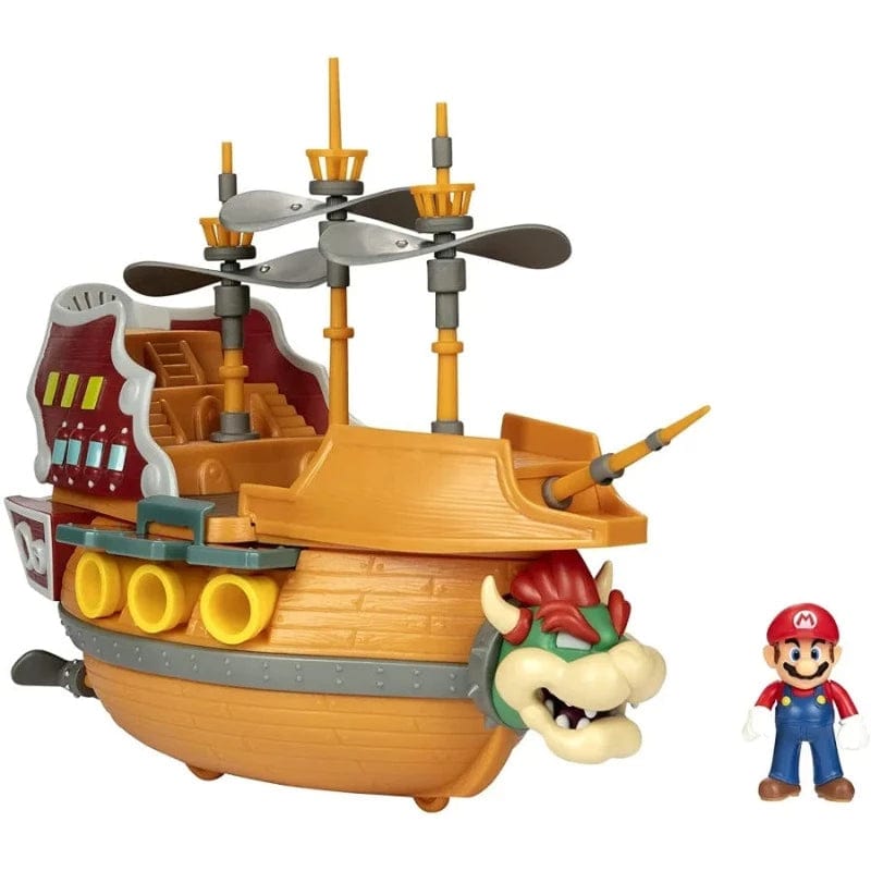 Bambole, playset e giocattoli Super Mario Galeone di Browser, Playset Nave