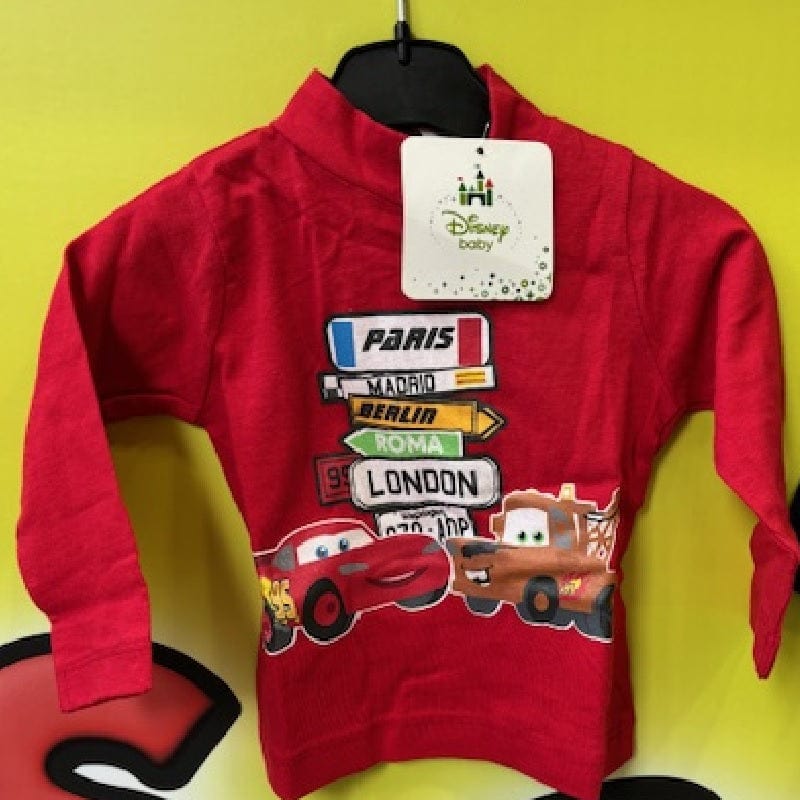 Cars Globo Abbigliamento Neonato Disney Baby Cars Maglia