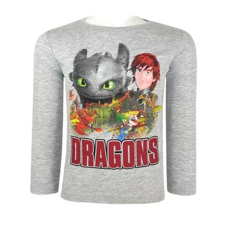 Maglia manica lunga per Bambini Dragons Trainer – The Toys Store