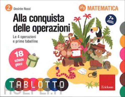 Giocattoli educativi Erikson-Schede gioco- Tablotto Erikson-Schede gioco- Tablotto