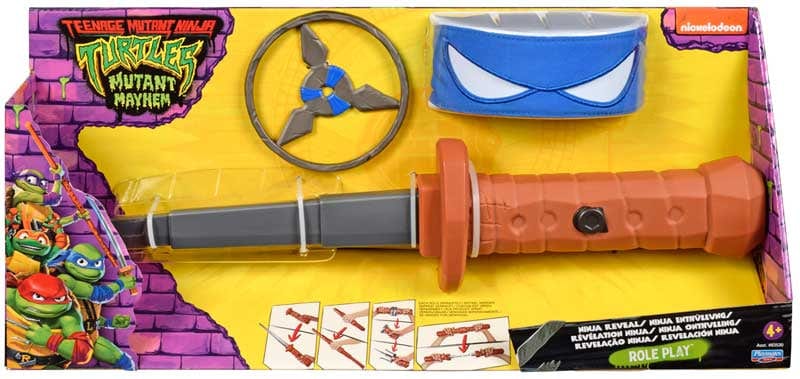 Action Figures Armi Tartarughe Ninja nuovi Playset del Film Caos Mutante